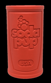 SP Retro Soda Can Durable Rubber Chew Toy and Treat Dispenser