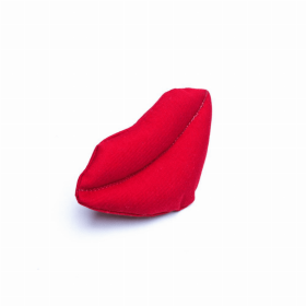 Big Red Lips Dog Toy - Medium