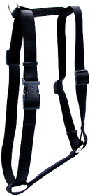 COASTAL Adjustable Nylon Dog Harness L Black