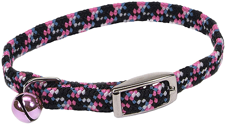 COASTAL Lil Pals Reflective Kitten Collar Hot Pink