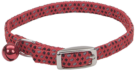 COASTAL Lil Pals Reflective Kitten Collar Red