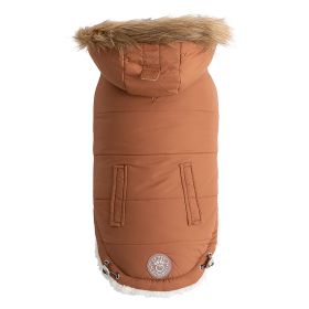 GF Pet Recycled Parka (Color: Caramel, size: 3XL)